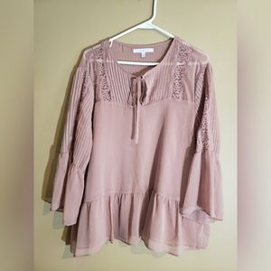 CLOSET CLOSING! Mauve Blouse